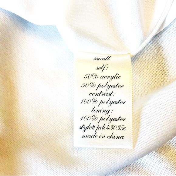 Francescas Quinn tweed striped shift dress cream Small EUC - Picture 11 of 14